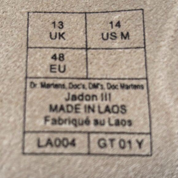 Doc Marten Jadon III Boot Pisa Leather Platforms - Picture 5 of 5